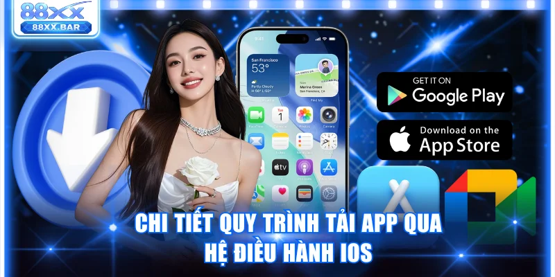 Chi tiết quy trình tải app qua hệ điều hành iOS